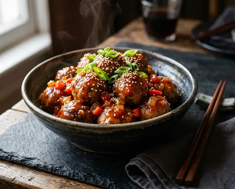 Slow Cooker Sweet Chili Meatballs