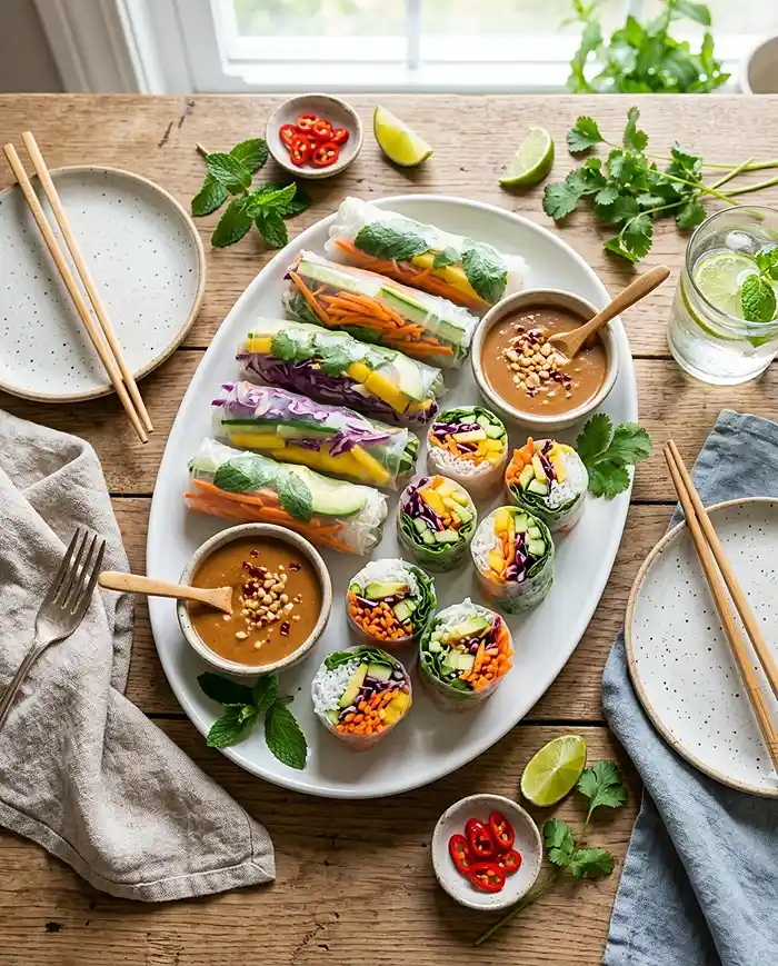 Spring Rolls for Summer