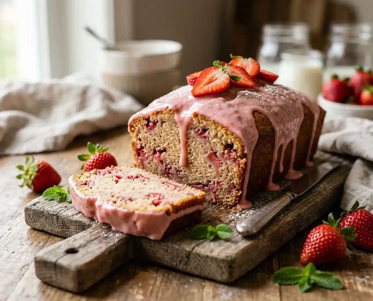 Strawberry Pound Cake