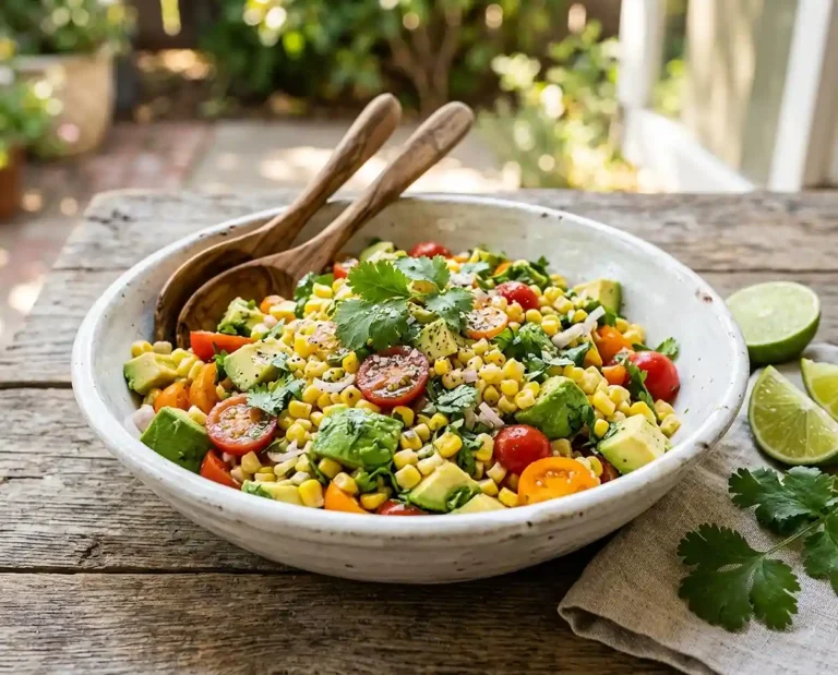 Summer Corn Salad with Avocado