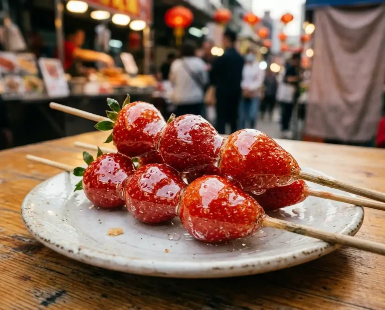 Tanghulu (Chinese Candied Fruit)