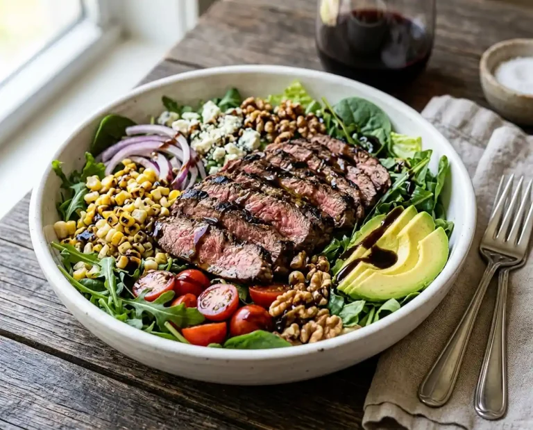Ultimate Grilled Balsamic Steak Salad