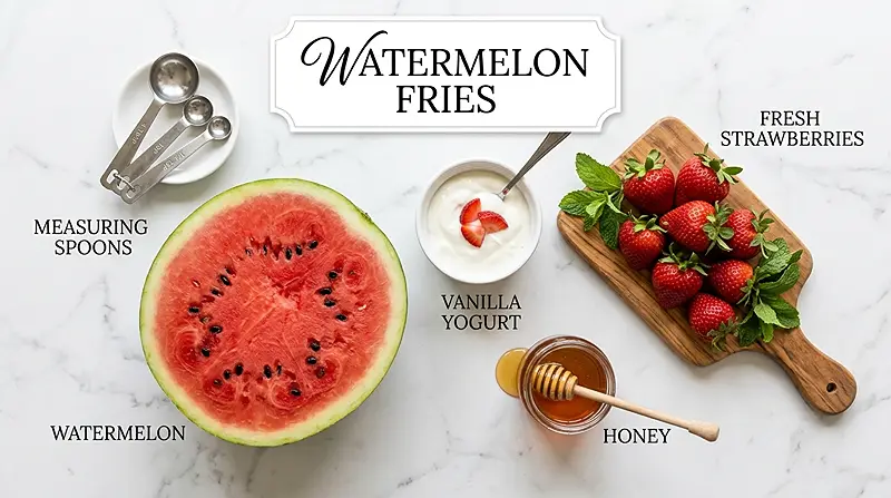 Watermelon Fries 2 Watermelon Fries Ingredients
