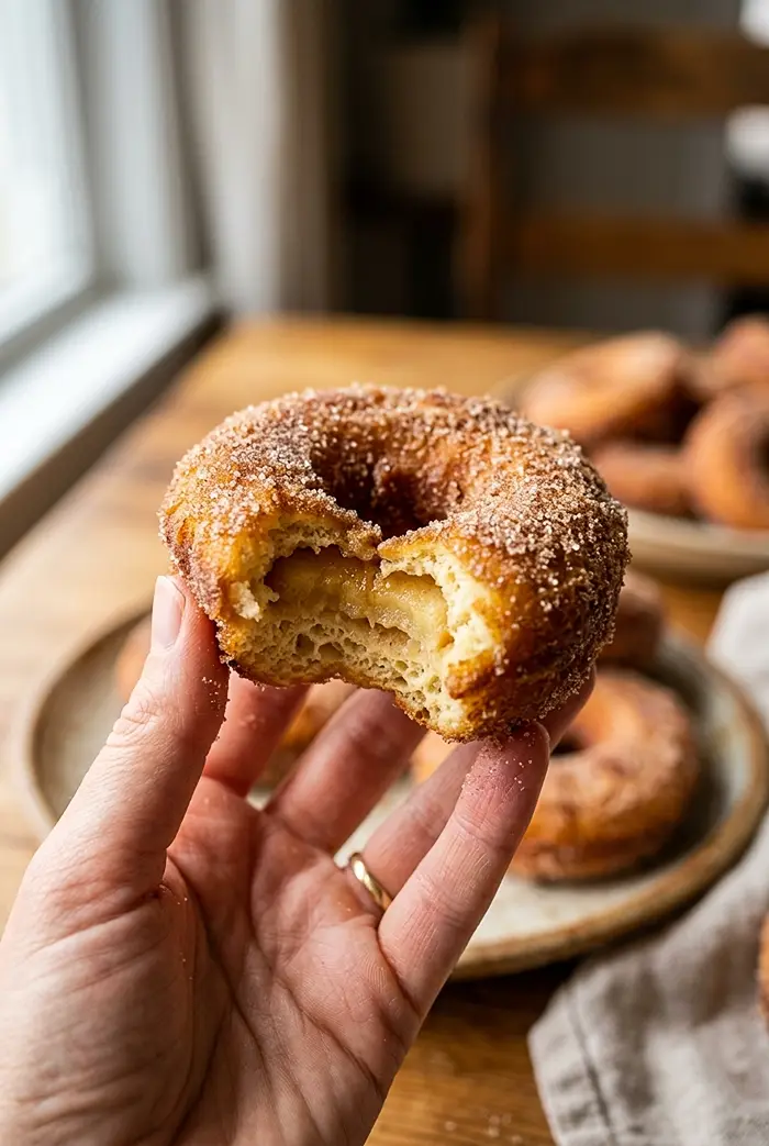 cinnamon sugar apples