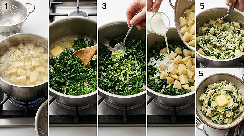 Easy Colcannon Recipe 3 classic colcannon potatoes