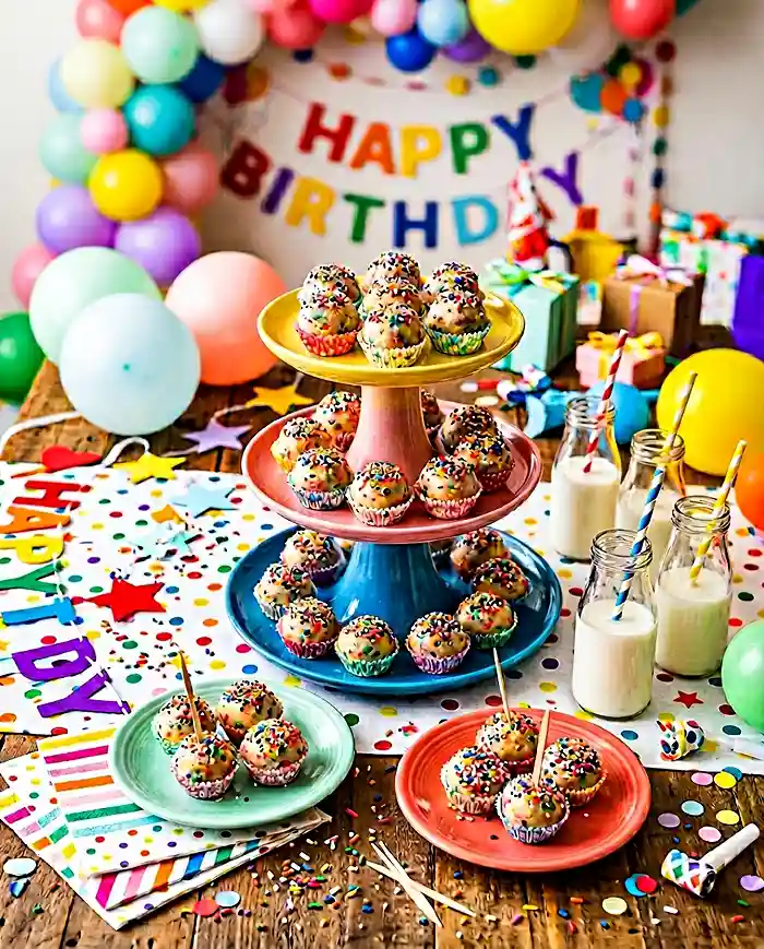Funfetti Cake Batter Truffles 5 funfetti truffles recipe