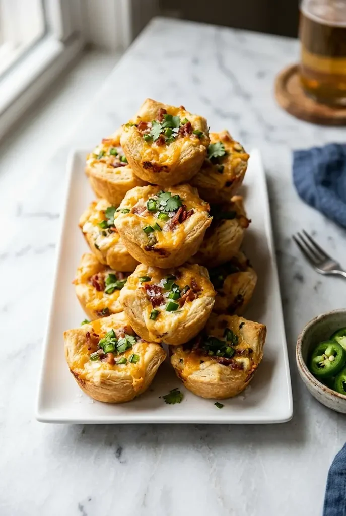 Jalapeño Popper Crescent Bites 4 jalapeno popper bites