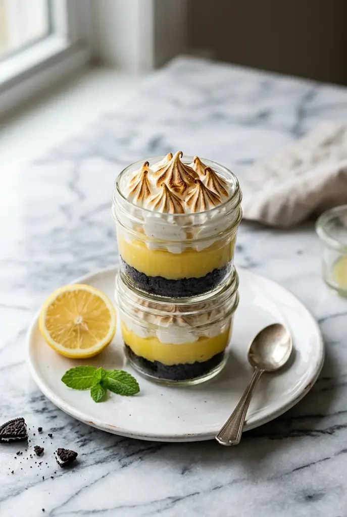 lemon meringue cups