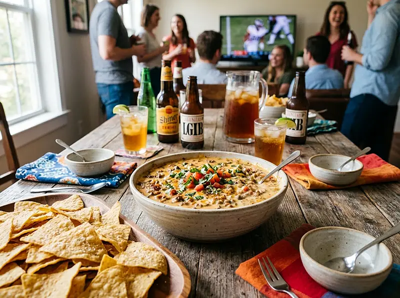 Rotel Dip (classic party MVP) 5 queso dip
