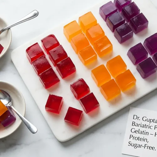3-Ingredient Dr Gupta Bariatric Gelatin Recipe