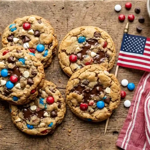 4th of July Monster Cookies 6 4th of July Monster Cookies
