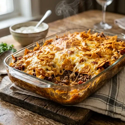 5-Ingredient Cheesy Dorito Taco Casserole 6 5-Ingredient Cheesy Dorito Taco Casserole