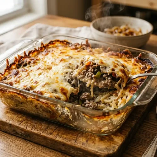 5-Ingredient Philly Cheesesteak Bake 6 5-Ingredient Philly Cheesesteak Bake