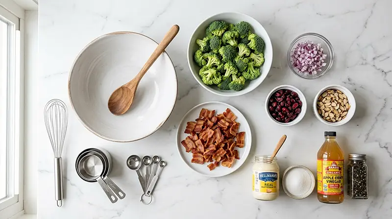 Broccoli Salad 2 BROCCOLI SALAD Ingredients