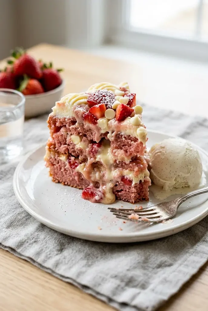 Gooey Strawberry Earthquake Cake 4 Best Strawberry Cake Recipes