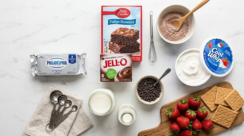 Brownie Batter Dip Ingredients