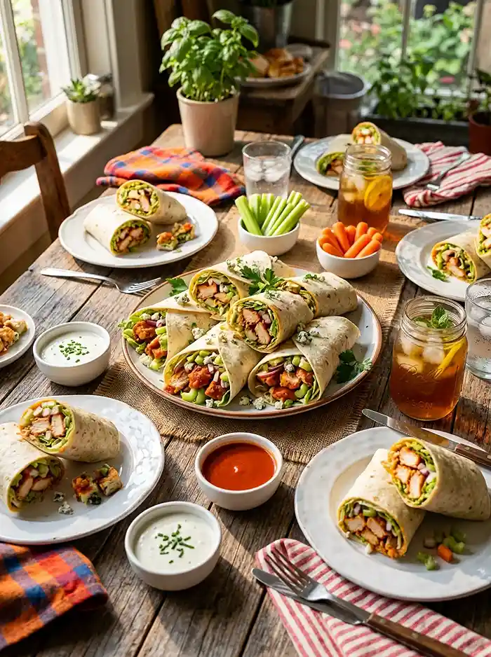 Buffalo Chicken Wrap Recipe