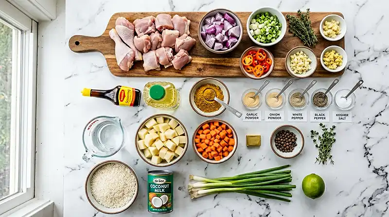 Caribbean Curry Bowl 2 Caribbean Curry Bowl Ingredients