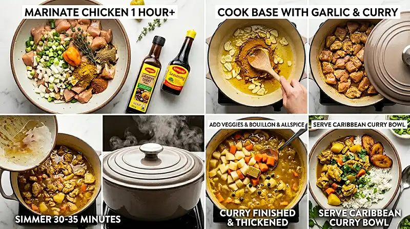 Caribbean Curry Bowl 3 Caribbean Curry Bowl Instructions