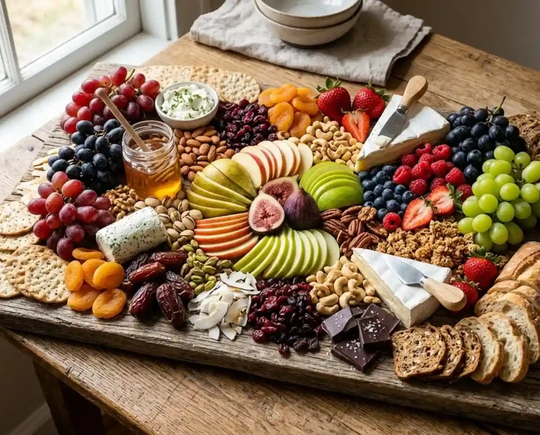 Charcuterie-Style Fruit & Nut Board