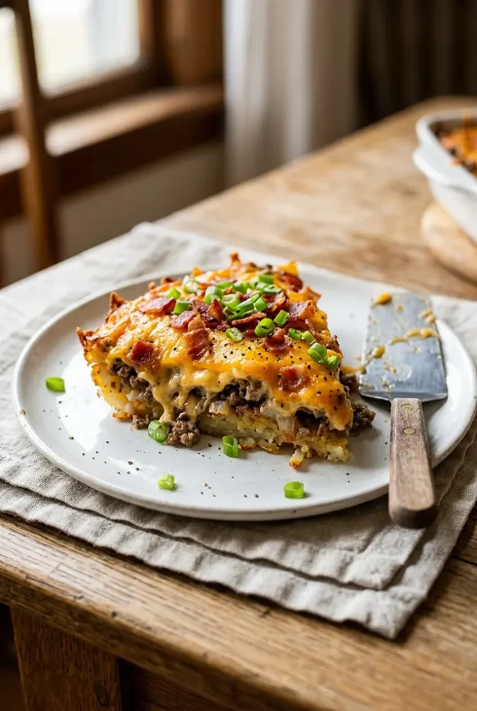 Cheeseburger Potato Bake