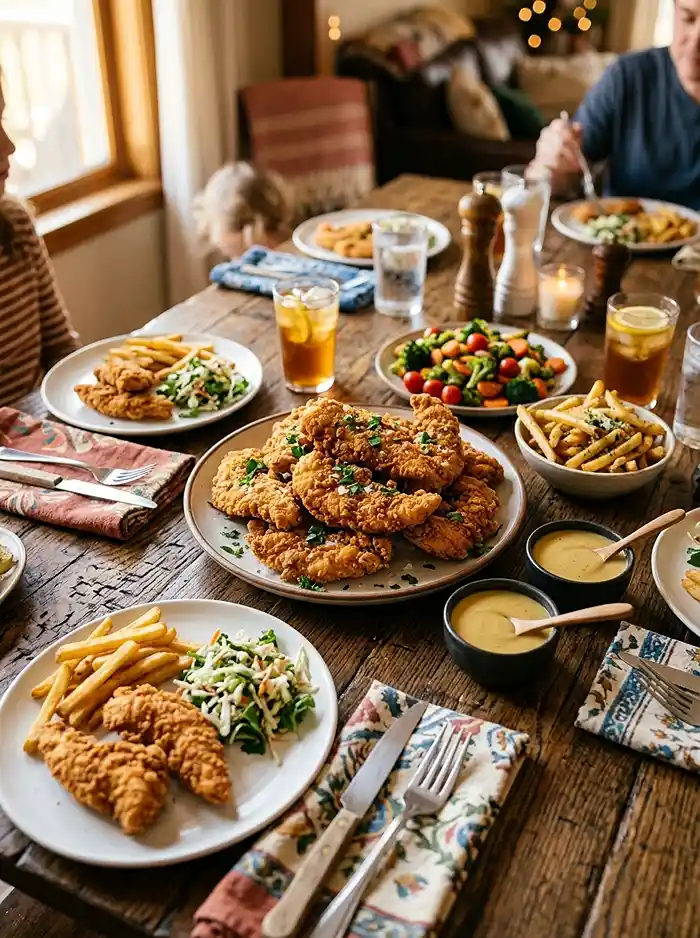 Chicken Tenders with Honey Mustard