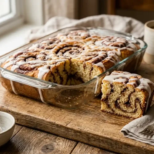 Cinnamon Roll Cake