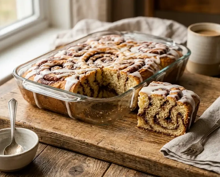 Cinnamon Roll Cake