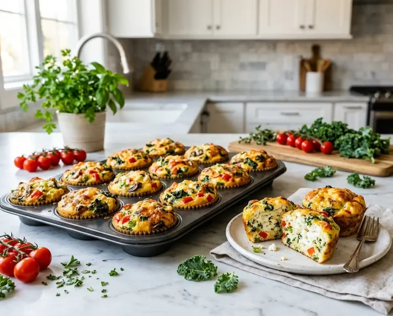 Cottage Cheese Egg Bake Muffins