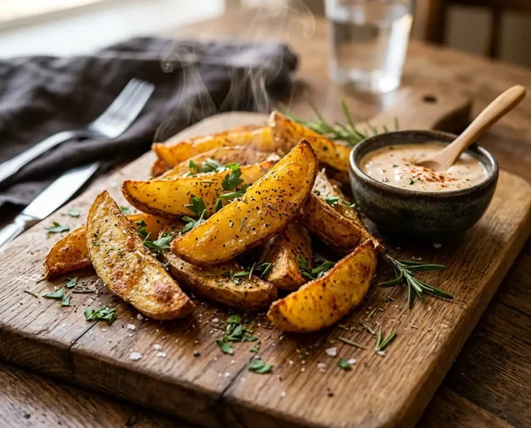 Crispy Potato Wedges