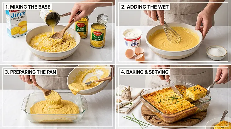 Easter Corn Casserole 3 Easter Corn Casserole Instructions