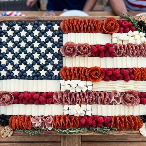 Easy American Flag Charcuterie Board for Parties 6 Easy American Flag Charcuterie Board for Parties