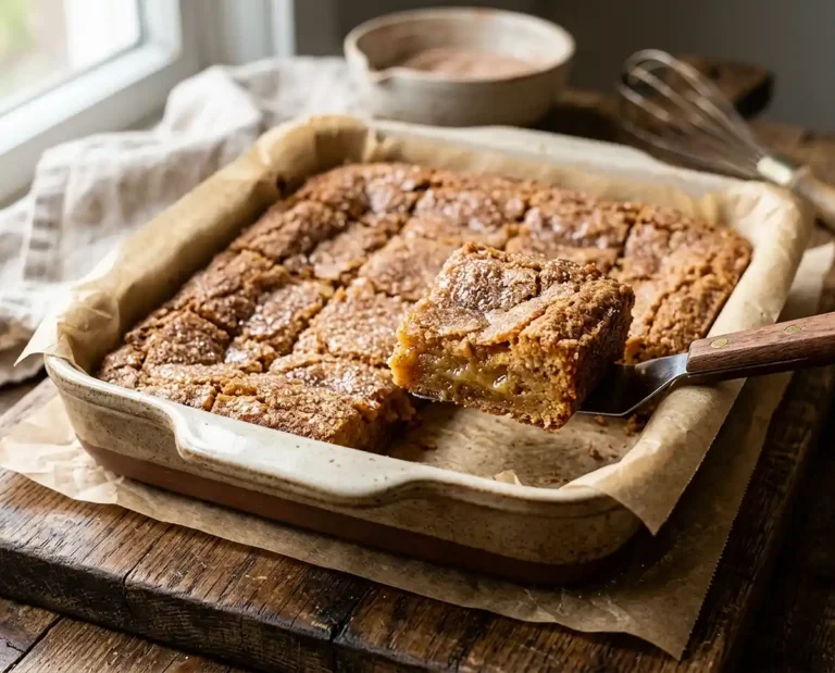 Easy Cinnamon Sugar Blondies