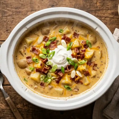 Easy Crockpot Potato Soup Recipe 6 Easy Crockpot Potato Soup Recipe