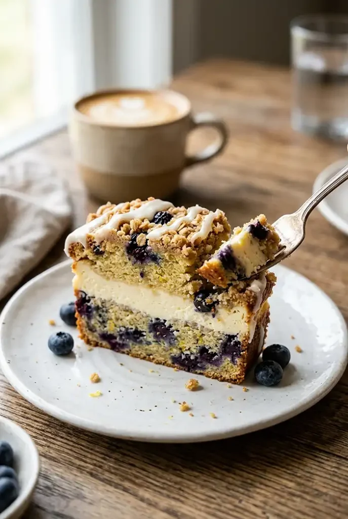 Lemon Blueberry Cheesecake Loaf 4 Easy Lemon Blueberry Cheesecake Loaf