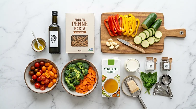Easy Pasta Primavera 2 Easy Pasta