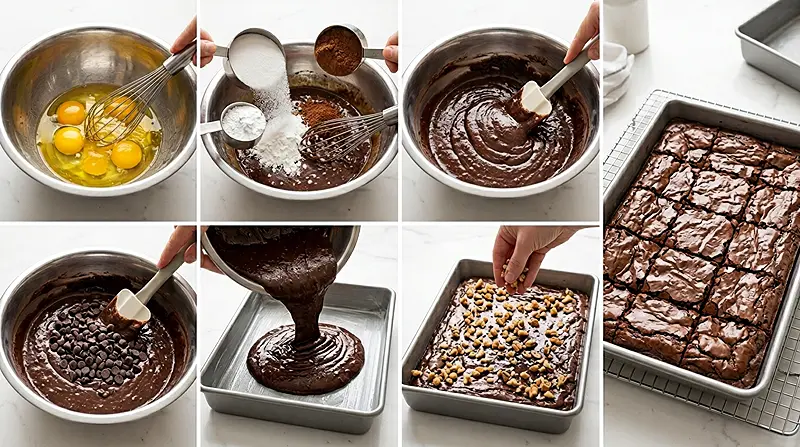Flourless Chocolate Brownie Bites 3 Flourless Chocolate Brownie Bites Instructions