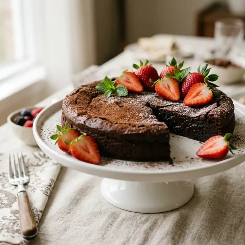 Flourless Chocolate Cake (Passover-Friendly) 6 Flourless Chocolate Cake (Passover-friendly)