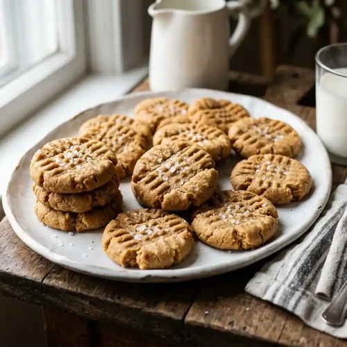 Flourless Peanut Butter Cookies