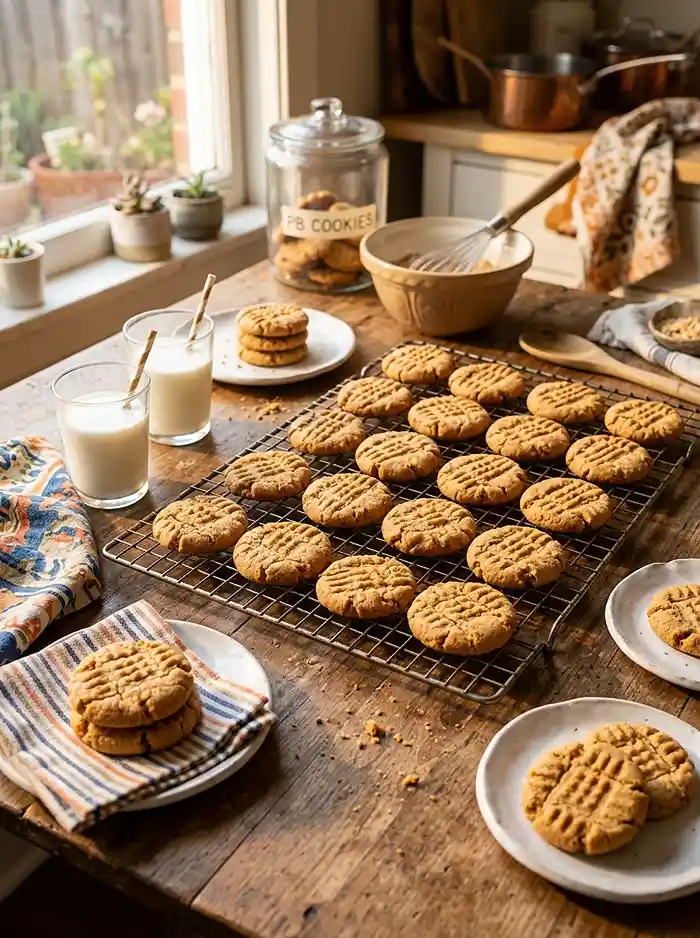 Flourless Peanut Butter Cookies Easy