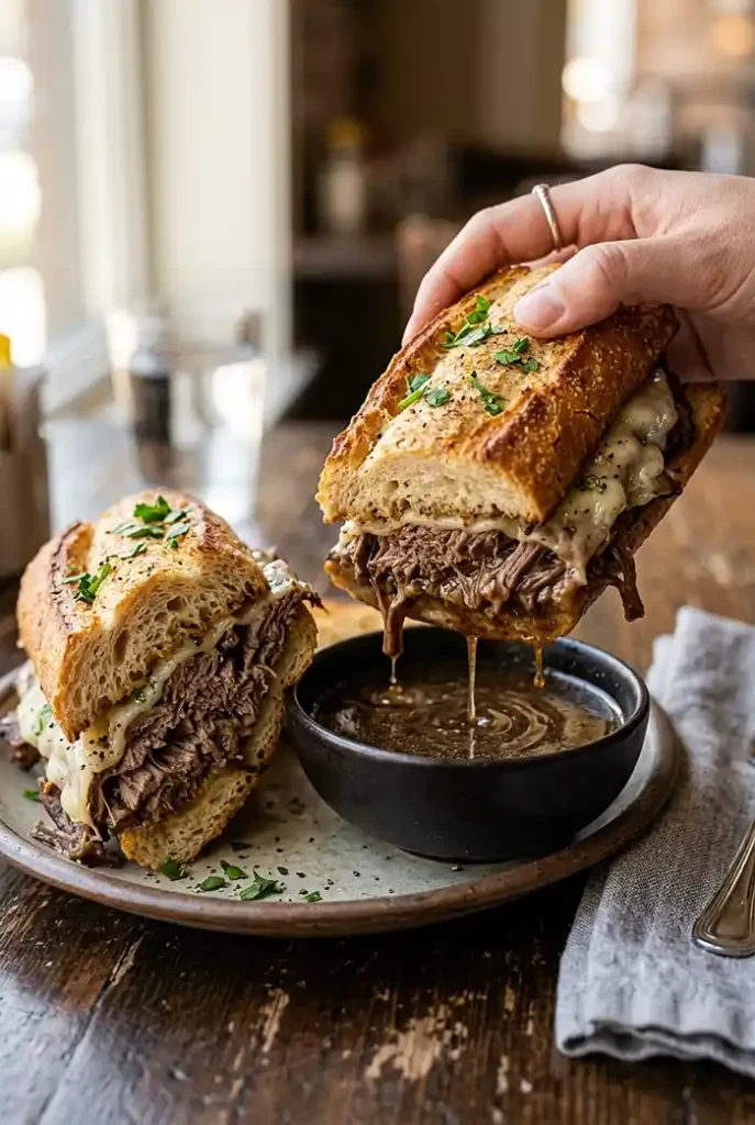 French Dip Sandwiches