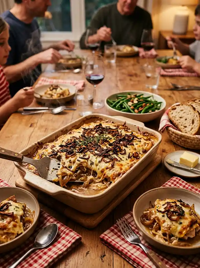5-Ingredient French Onion Chicken Bake 5 French Onion Chicken Bake