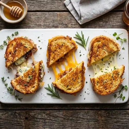 Gourmet Grilled Cheese Flight 6 Gourmet Grilled Cheese Flight