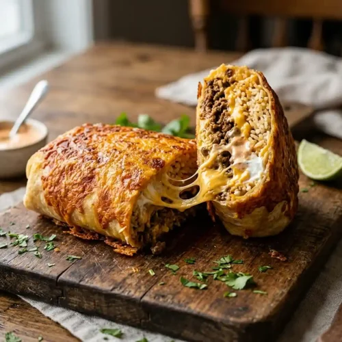 Grilled Cheese Burrito Copycat