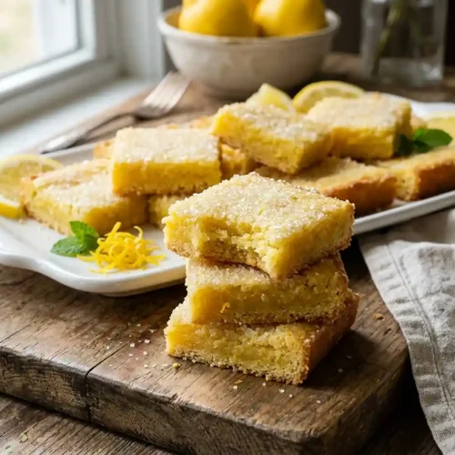 Lemon Sugar Cookie Bars 6 Lemon Sugar Cookie Bars