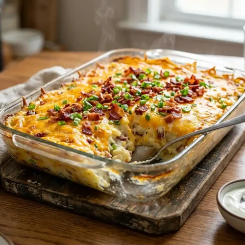 Loaded Baked Potato Casserole
