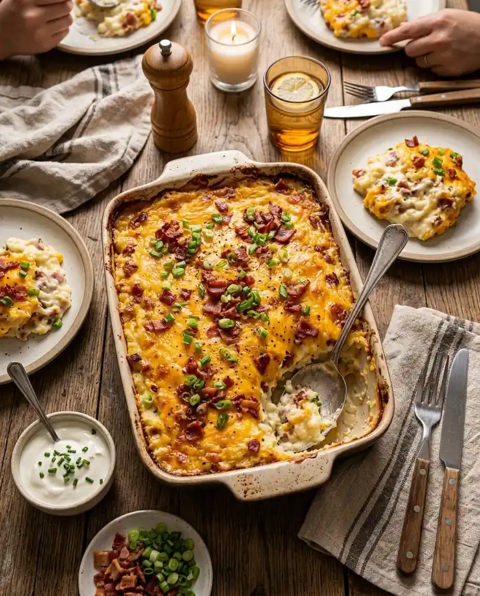 Loaded Baked Potato Side Dish