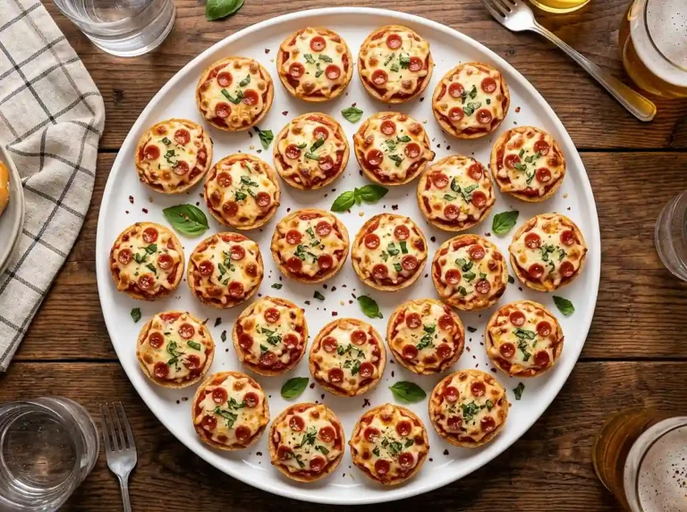 Mini Pizza Bagels (party tray)