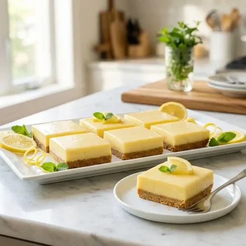 No-Bake Lemon Icebox Bars 5 No-Bake Lemon Icebox Bars