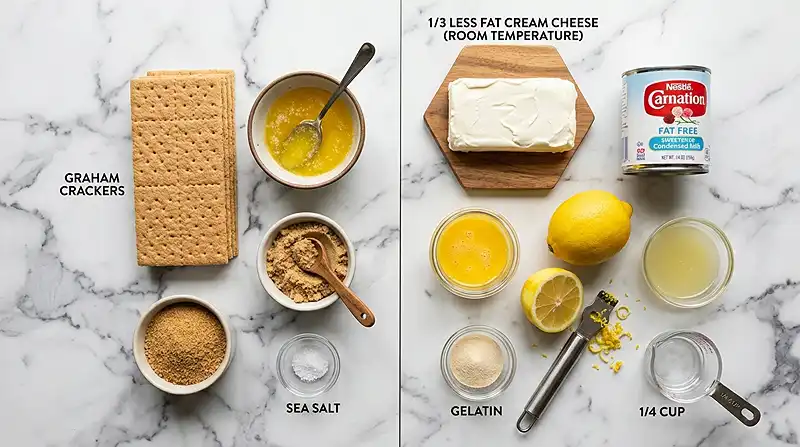 No-Bake Lemon Icebox Bars 2 No-Bake Lemon Icebox Bars Ingredients